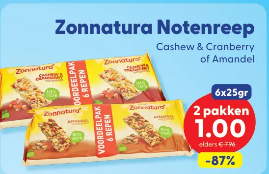 Aanbieding: Notenreep