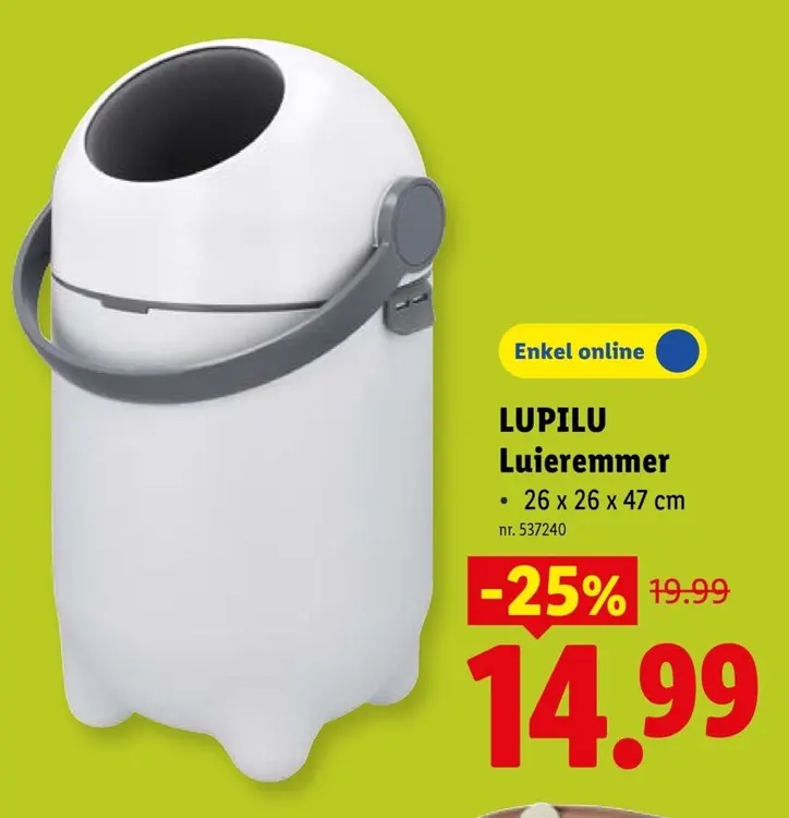 Promotie: Luieremmer