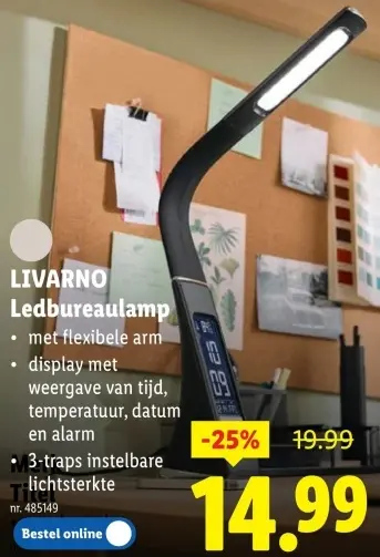 Aanbieding: Ledbureaulamp