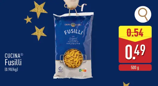 Promotie: Fusilli