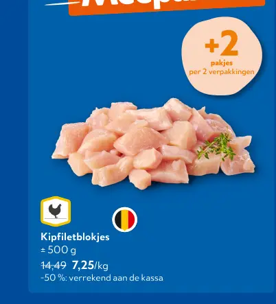 Promotie: Kipfiletblokjes