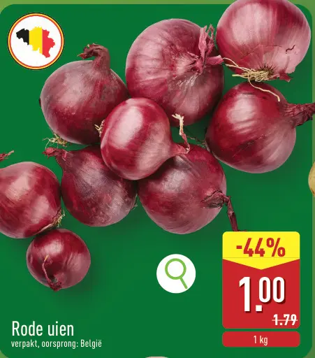 Promotie: Rode uien