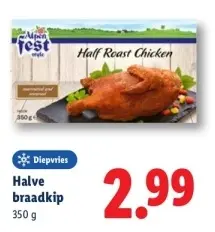 Aanbieding: Halve braadkip