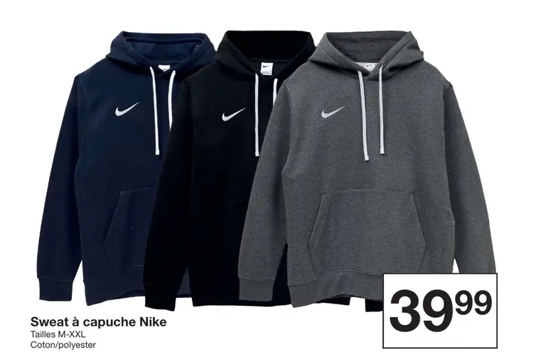 Offre: Sweat à capuche Nike