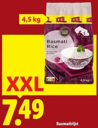 Aanbieding: Golden Sun Basmatirijst