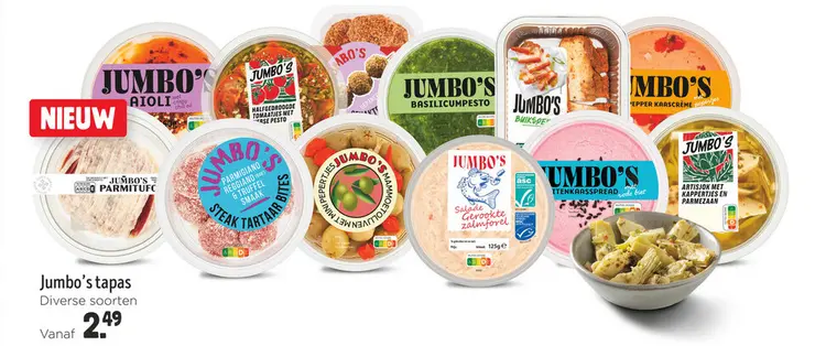 Aanbieding: Jumbo's tapas