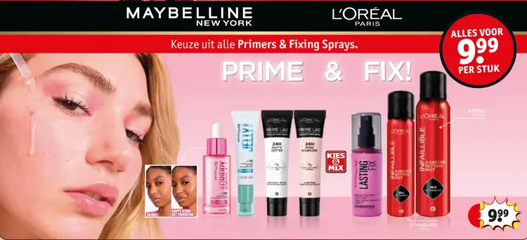 Aanbieding: Primers & Fixing Sprays
