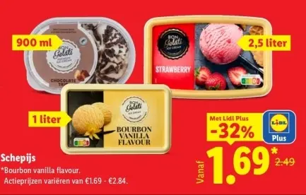 Aanbieding: Schepijs