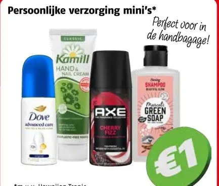 Aanbieding: Persoonlijke verzorging mini's
