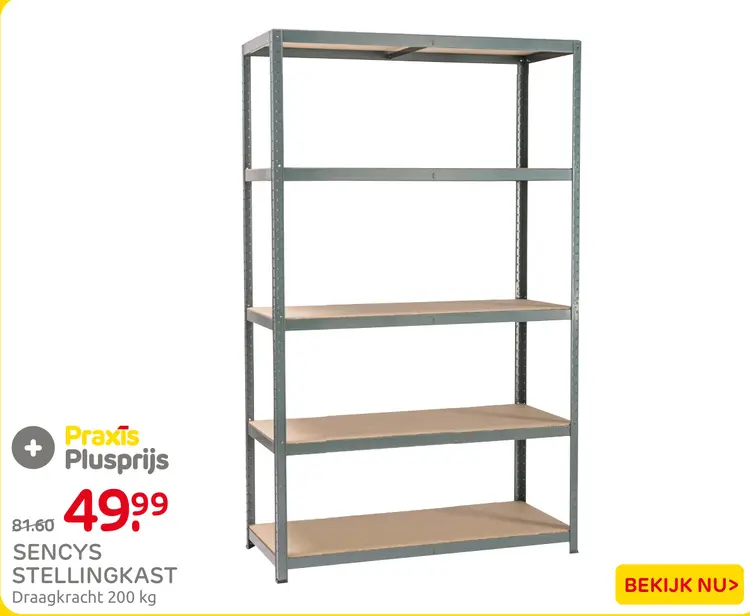 Aanbieding: Stellingkast
