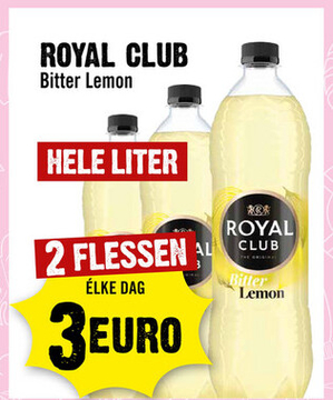 Aanbieding: ROYAL CLUB Bitter Lemon
