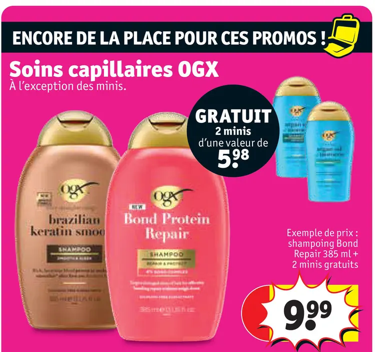 Offre: Soins capillaires