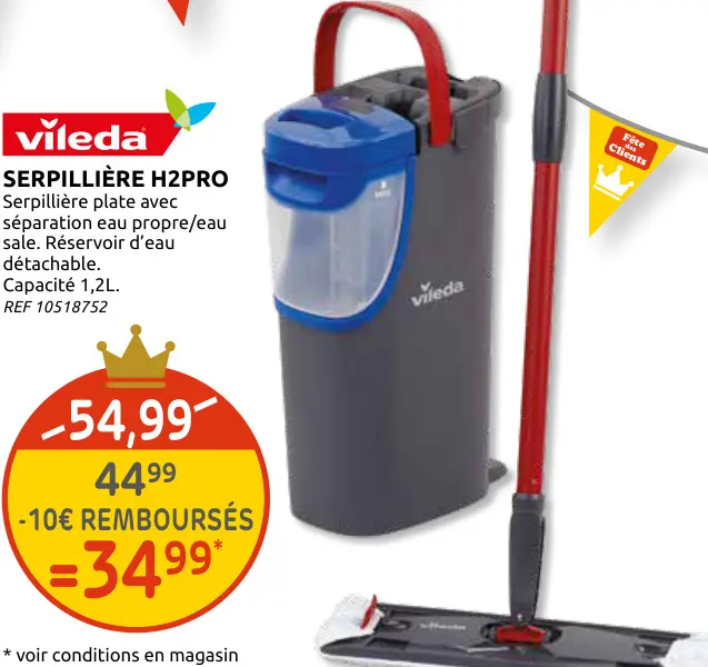 Offre: Serpillière H2pro
