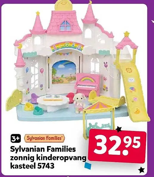Aanbieding: Sylvanian Families zonnig kinderopvang kastee