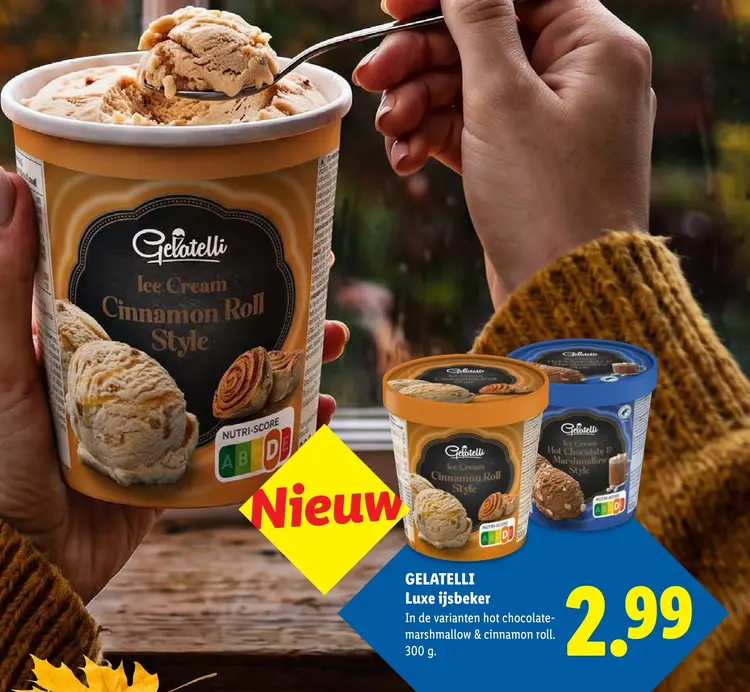 Aanbieding: Gelatelli Luxe ijsbeker