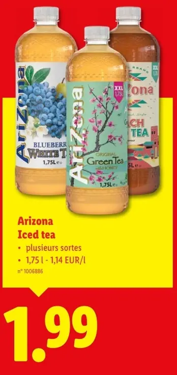 Offre: Iced tea