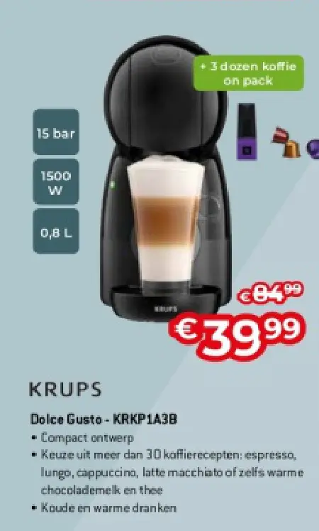 Promotie: Dolce Gusto - KRKP1A3B