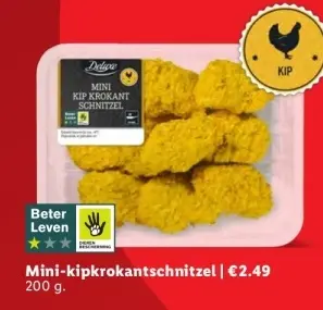 Aanbieding: Mini-kipkrokantschnitzel