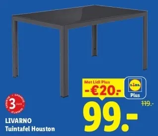 Aanbieding: Tuintafel Houston