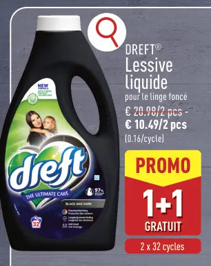 Offre: DREFT® Lessive liquide 
