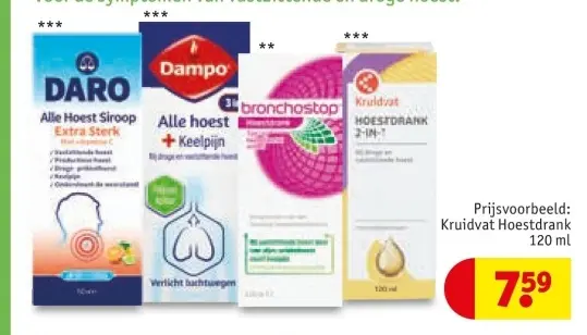 Aanbieding: Hoestdrank