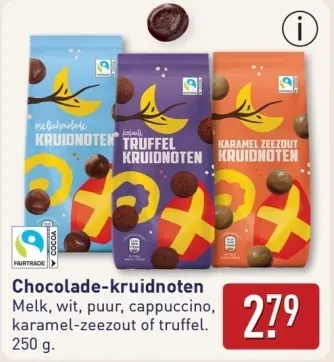 Aanbieding: Chocolade-kruidnoten