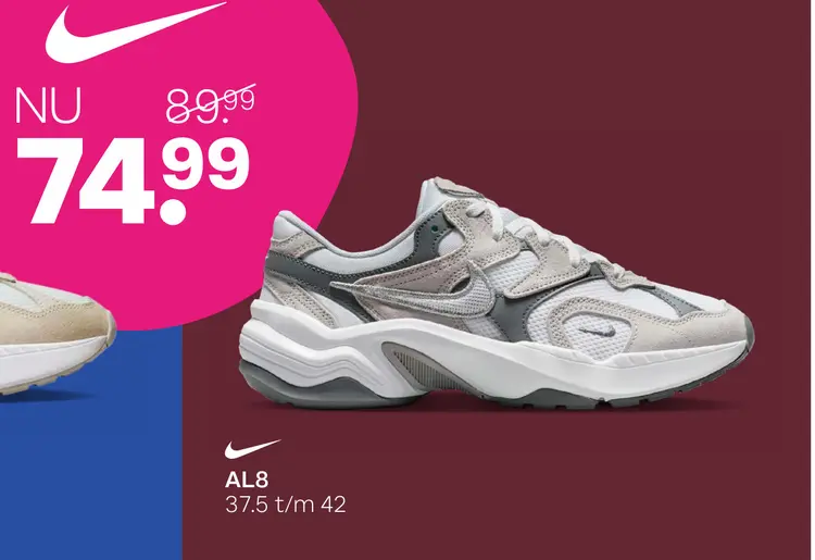Promotie: Al8 chunky sneaker grijs