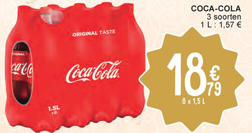 Aanbieding: Coca Cola