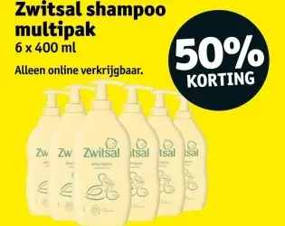 Aanbieding: Zwitsal shampoo