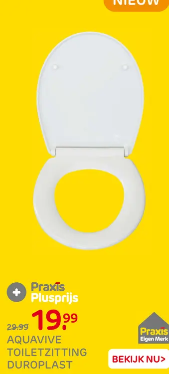 Aanbieding: Aquavive toiletsitting duroplast
