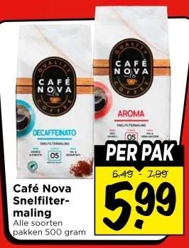 Aanbieding: Snelfiltermaling