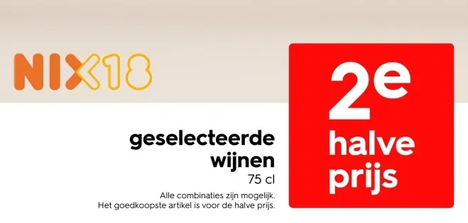 Aanbieding: geselecteerde wijnen