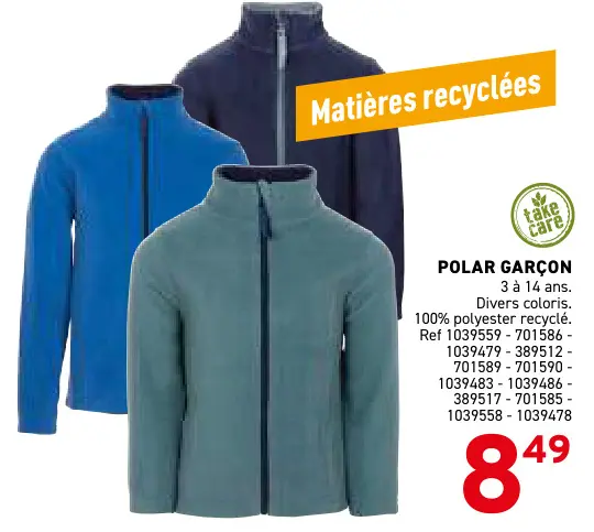 Offre: Polar garçon