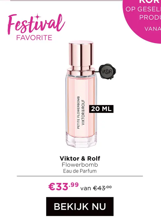 Aanbieding: Flowerbomb Eau de Parfum