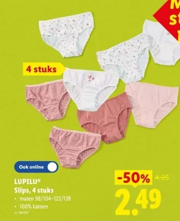 Promotie: Slips