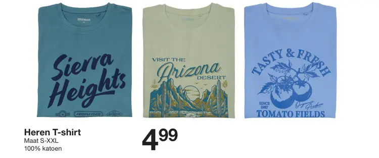 Aanbieding: Heren T-shirt