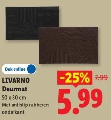 Aanbieding: Deurmat