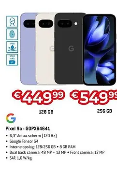 Aanbieding: Pixel 9a