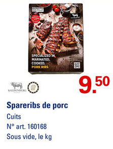 Offre: Spareribs de porc