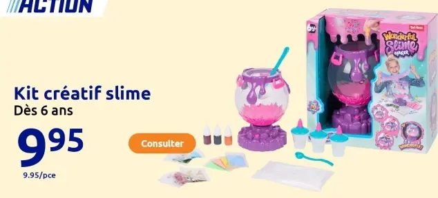 Offre: Kit créatif slime