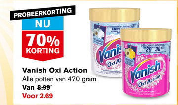 Aanbieding: Vanish Oxi Action