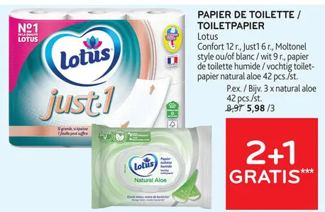 Offre: Papier de toilette / toiletpapier