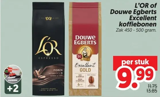 Aanbieding: Excellent koffiebonen