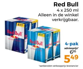 Aanbieding: Red Bull