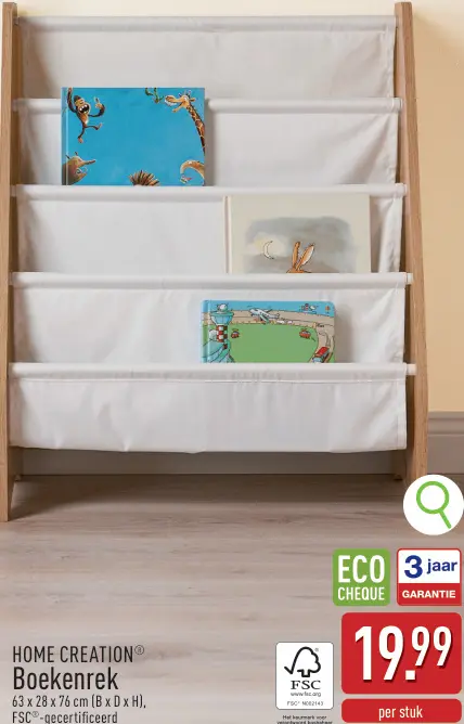 Promotie: Boekenrek
