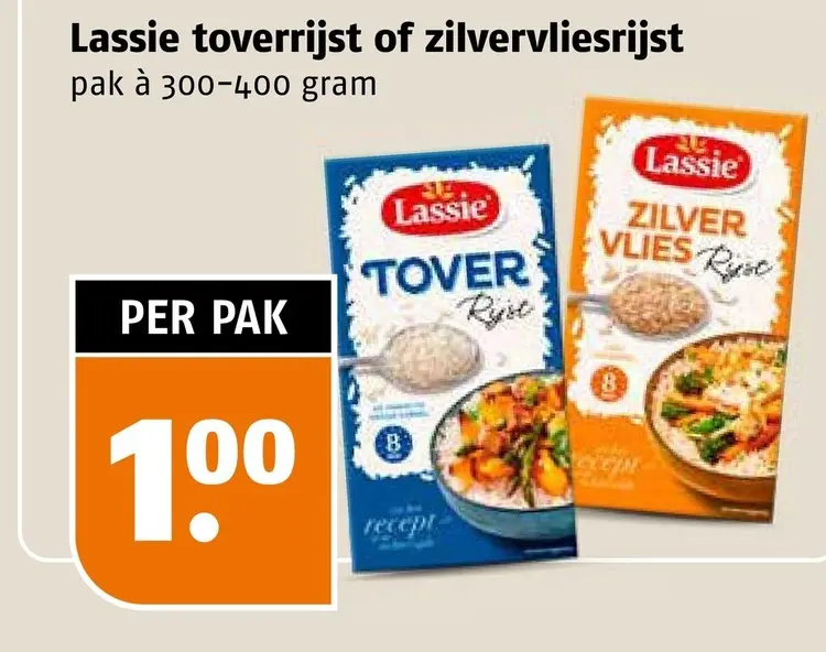 Aanbieding: Toverrijst of zilvervliesrijst