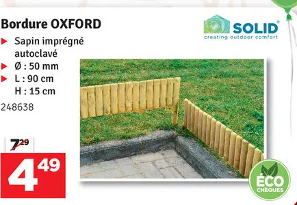 Offre: Bordure OXFORD