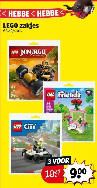 Promotie: LEGO zakjes