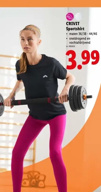 Promotie: Sportshirt