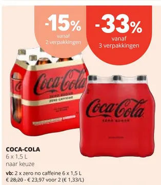 Aanbieding: Coca-cola